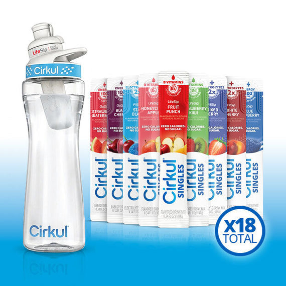 22oz. Plastic Bottle & GoSip® Black Cherry S0